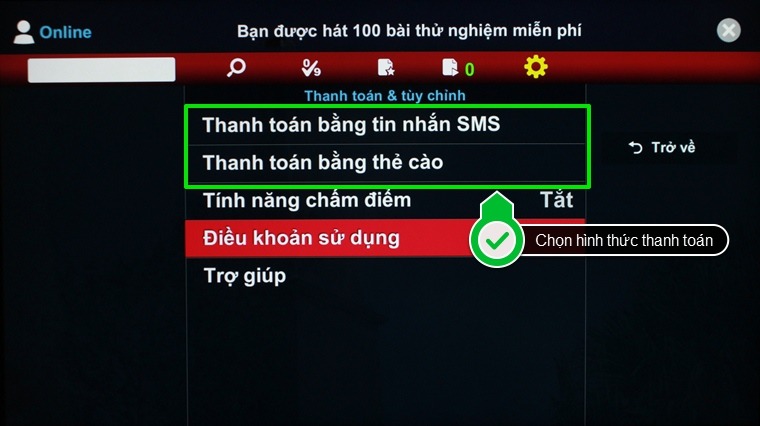 Cách tải ứng dụng hát karaoke trên Smart Tivi LG chạy trên hệ điều hành Netcast :