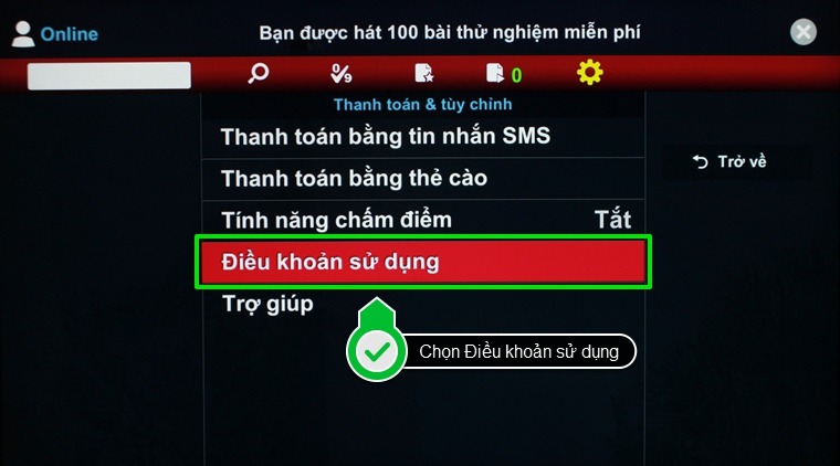 Cách tải ứng dụng hát karaoke trên Smart Tivi LG chạy trên hệ điều hành Netcast :