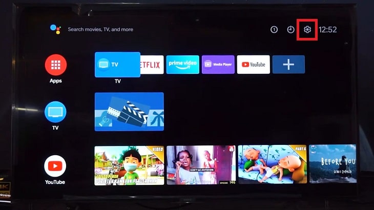 Cách chuyển đổi, thêm hoặc xóa tài khoản trên Google TV của tivi Sony 8 Bước 2: Chọn Tài khoản & Đăng nhập, rồi chọn tiếp Thêm tài khoản khác.