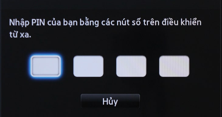 Hướng dẫn cách đổi mã PIN trên tivi Samsung【4 Bước】 4 Bước 3.