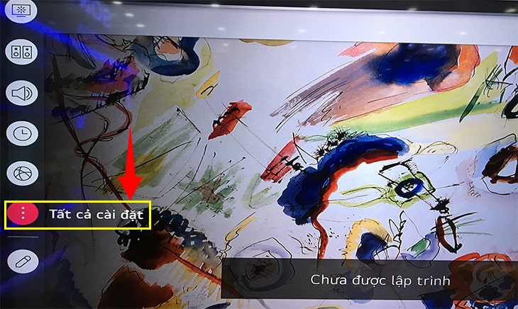 Hướng dẫn cách hẹn giờ tắt, bật cho Smart tivi LG 2 Bước 2: