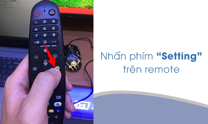 Hướng dẫn cách hẹn giờ tắt, bật cho Smart tivi LG 1 Bước 1: