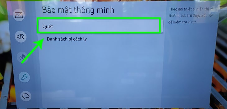 Cách quét và diệt virus trên Smart tivi Samsung【từ A đến Z】 6 Bước 6.