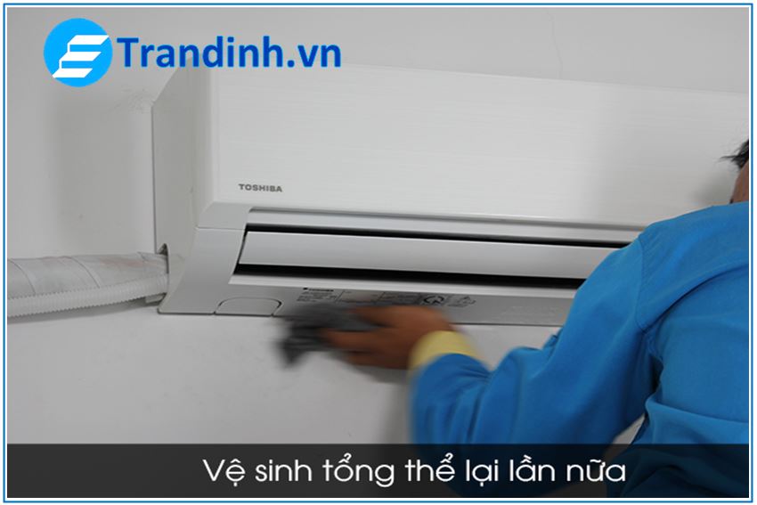 Bước 5: Vệ sinh tổng thể, dọn dẹp khu vực làm việc