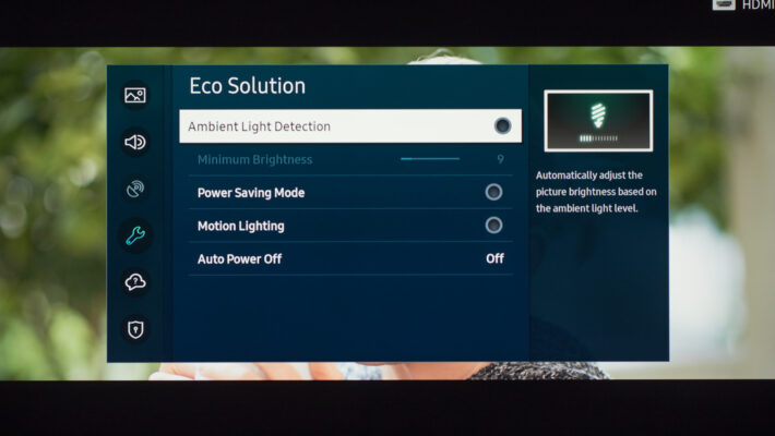 Cài đặt chung tivi samsung tu7000