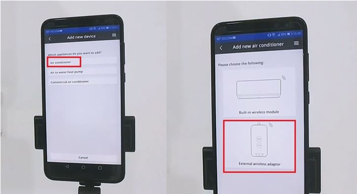 huong dan ket noi va dieu khien dieu hoa panasonic bang smartphone 2