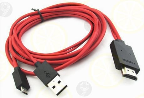 Kết nối điện thoại với Tivi Sony đơn giản nhất【7 cách】 1 Kết nối bằng cáp MHL