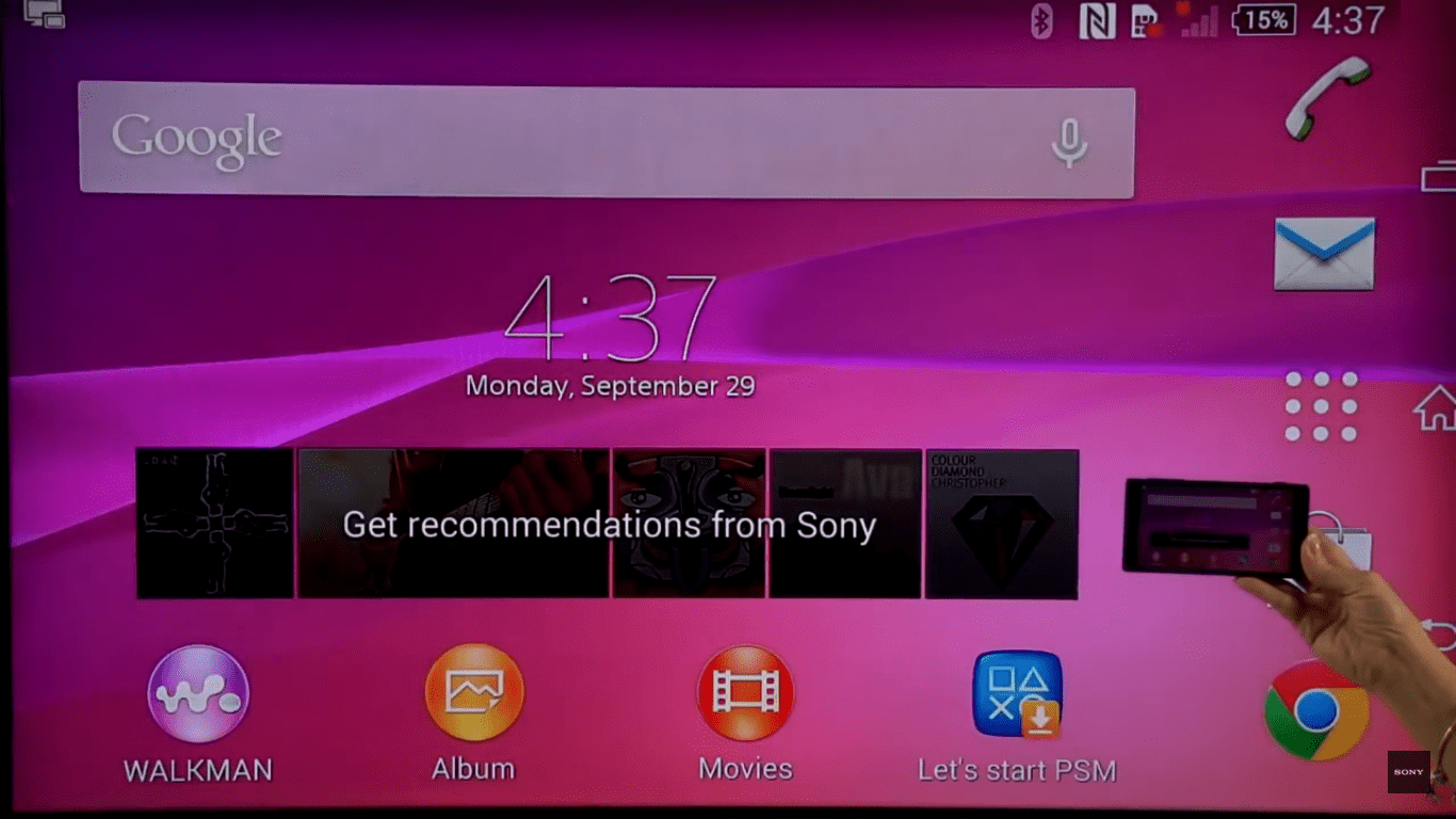 Kết nối điện thoại với Tivi Sony đơn giản nhất【7 cách】 18 Kết nối điện thoại với Tivi Sony một chạm NFC