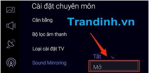 Bạn chọn Mở, sau đó nhấn tiếp vào Có khi bảng hỏi xuất hiện để hoàn thành sau khi Tivi gửi tin nhắn xác nhận về thiết bị.