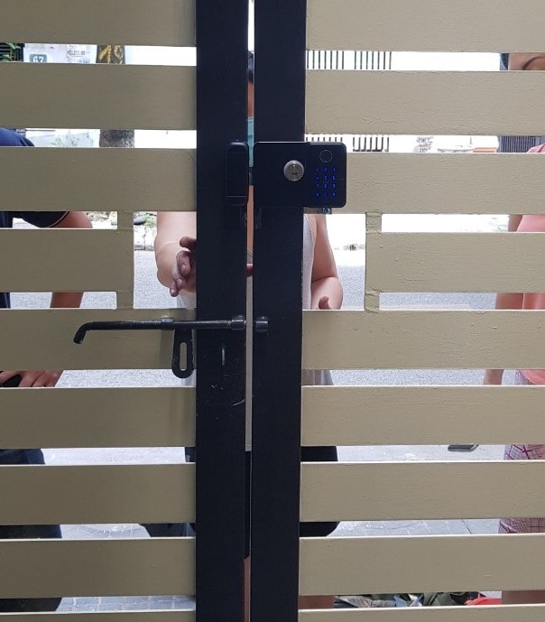 Khoá vân tay cửa cổng Demax SL602WP 4 Bộ dự trữ dữ liệu cực lớn trên khoá cửa cổng vân tay Demax SL602 WP