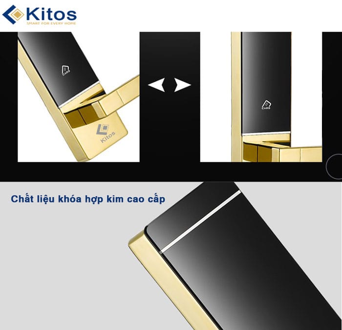 Khoá cửa thẻ từ - Khoá khách sạn Kitos KC-L3 3 Kiểu dáng sang trọng, tính thẩm mỹ và độ bền cao