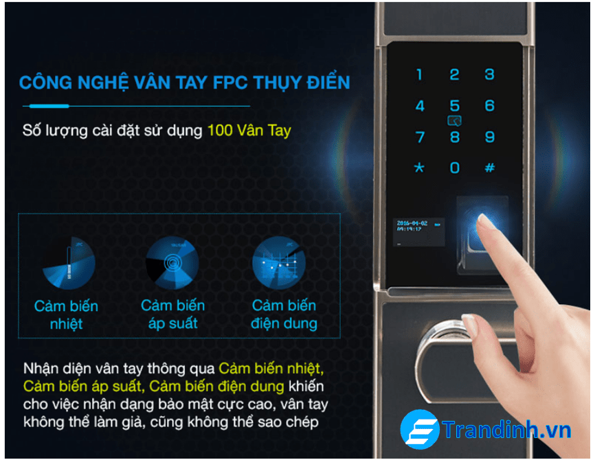 Khoá tính năng khi nhập xác thực sai