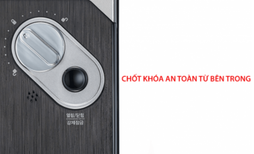 Khoá cửa điện tử - Khoá thẻ từ Gateman HASH 7 Chốt riêng tư, an toàn tiện lợi trên khoá điện tử Gateman-HASH