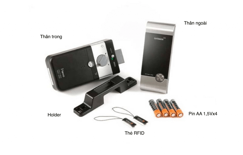 Khoá cửa điện tử - Khoá thẻ từ Gateman V20 3 1. Khoá cửa điện tử Gateman V20 có thiết kế hiện đại, sang trọng bền bỉ