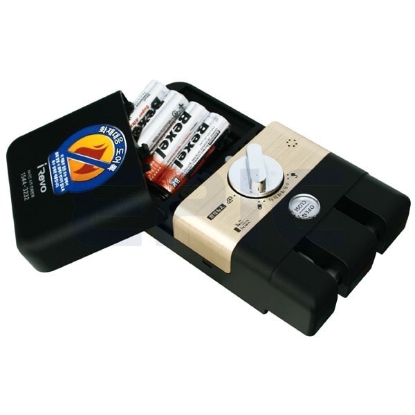 Khoá cửa điện tử - Khoá mã số Gateman V50-FH 10 Thông tin nguồn điện trên khoá mã số, khoá điện tử Gateman V50FH