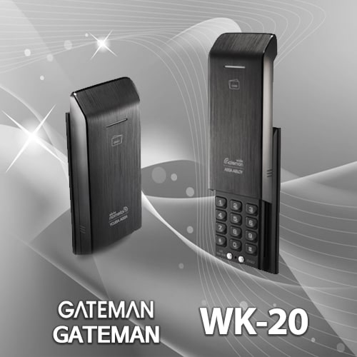 Khóa cửa thẻ từ - Khoá mã số phím nổi Gateman WK-20 3 1. Khoá cửa điện tử Gateman WK-20 thiết kế hiện đại, mã số nổi truyền thống