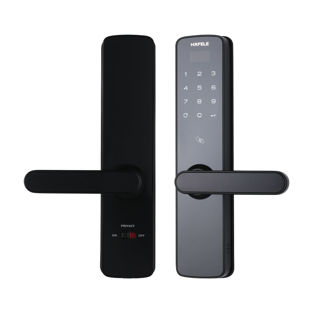 Khoá cửa điện tử Hafele DL7000 - Mã số, thẻ từ 2 Khoá cửa điện tử Hafele DL7000 kiểu dáng hiện đại, thẩm mỹ, độ bền cao