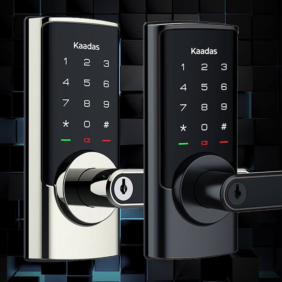 Khoá cửa điện tử Kaadas RX-D 4 Thiết kế sang trọng, độ bền cao trên khoá cửa Kaadas RXD
