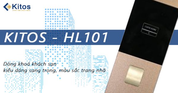 Khóa cửa thẻ từ khách sạn Kitos KT-HL101 2 Khoá cửa điện tử Kitos KT-HL101 sở hữu kiểu dáng sang trọng, hiện đại