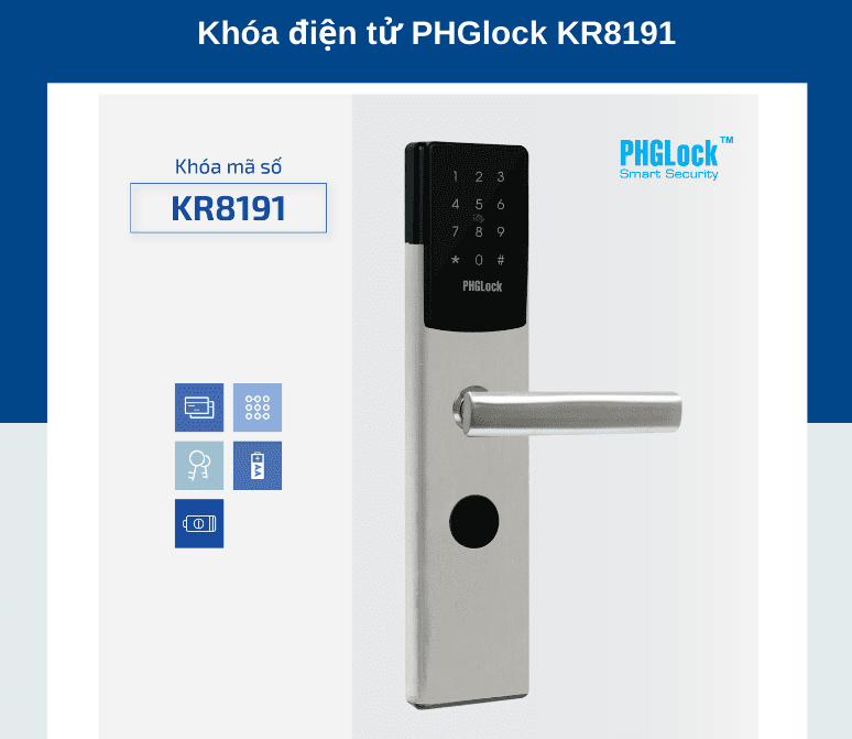 3. Trang bị 4 phương thức mở khoá tiện lợi người dùng