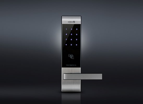Khoá cửa điện tử - Khoá thẻ từ Gateman V100 7 4. Mã số ảo trên khoá thông minh Gatema V100 nâng cao hiệu quả bảo mật