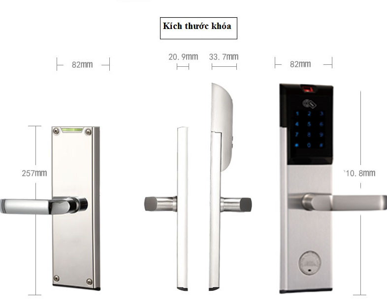 2. Đặc điểm nổi bật khoá cửa thông minh ADEL OS-US13