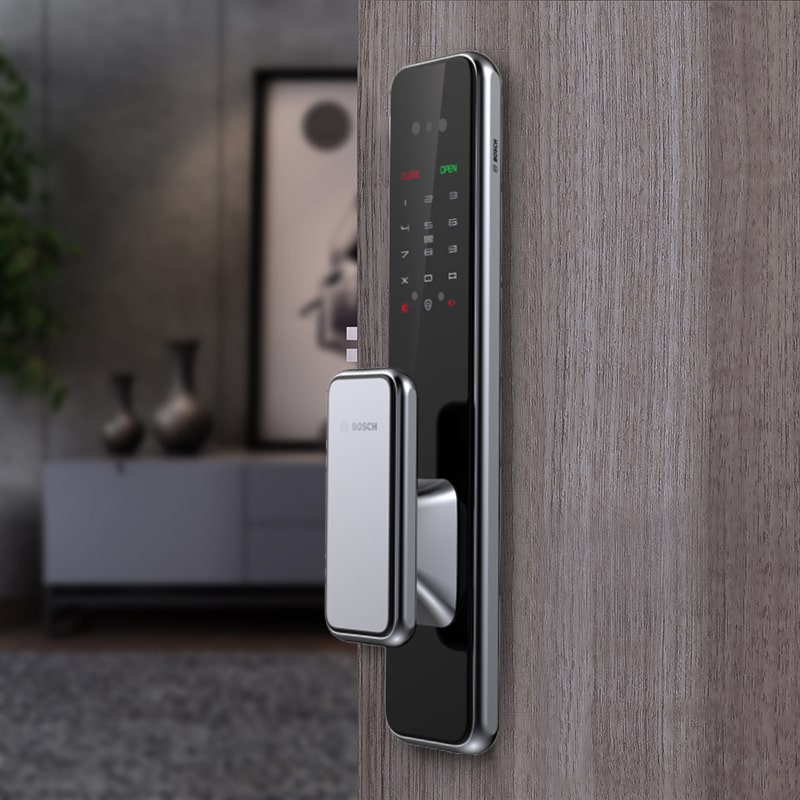 Khóa cửa vân tay Bosch EL600BKB ( màu đen) 2 1. Giới thiệu sản phẩm khóa vân tay Bosch EL600BKB