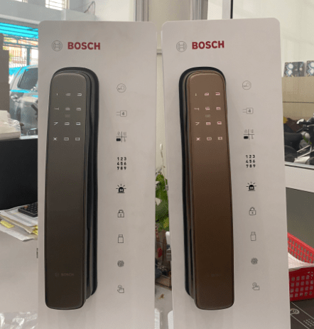Khóa cửa vân tay Bosch EL800AK ( màu vàng) 2 1. Khóa vân tay Bosch EL800AK thiết kế hiện đại thông minh
