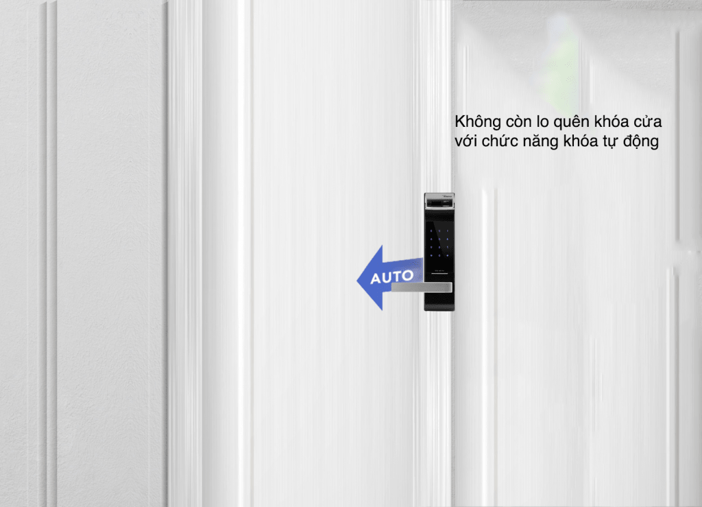 Khoá cửa điện tử - Khoá vân tay Gateman F100 12 Chức năng khoá cửa tự động thông minh trên khoá cửa GatemanF100