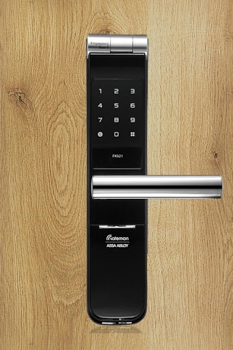 Khoá cửa điện tử - Khoá vân tay Gateman FK521 7 3. Khoá cửa điện tử Gateman FK521 lắp đặt phù hợp cho nhiều chất liệu cửa, kiến trúc nhà