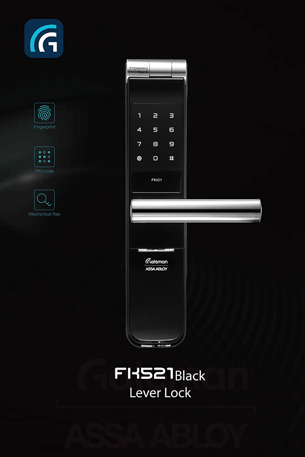 Khoá cửa điện tử - Khoá vân tay Gateman FK521 8 4. Khoá cửa thông minh Gateman-FK521 đa dạng phương thức mở khoá