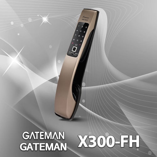 Khoá cửa điện tử - khoá thông minh Gateman X300-FH 8 4. Khóa mã số - khoá điện tử X300-FH tích hợp cảm biến chuyển động hồng ngoại khoảng cách 70cm