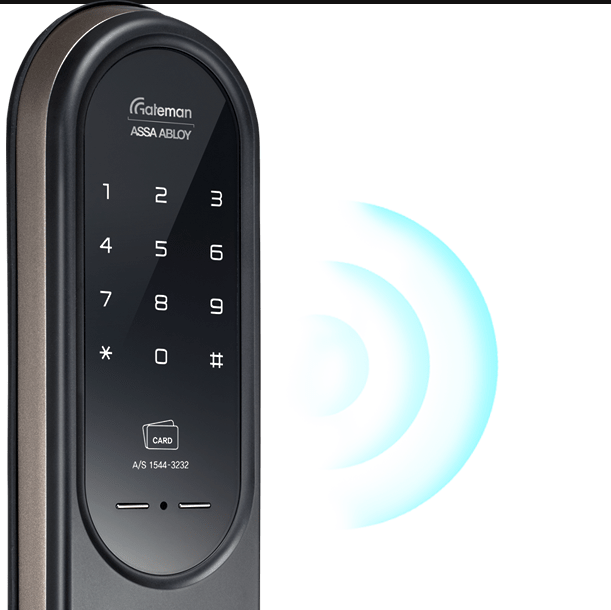 Khoá cửa vân tay - điện tử Gateman GRAB100-FH 9 7. Tích hợp với hệ thống smarthome thông qua tầng sóng Zwave (tầng sóng Châu Âu)