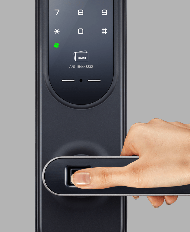 Khoá cửa vân tay - điện tử Gateman GRAB100-FH 10 8. Chức năng khoá riêng tư trên khoá cửa mã số - khoá thông minh Gateman GRAB100 FH