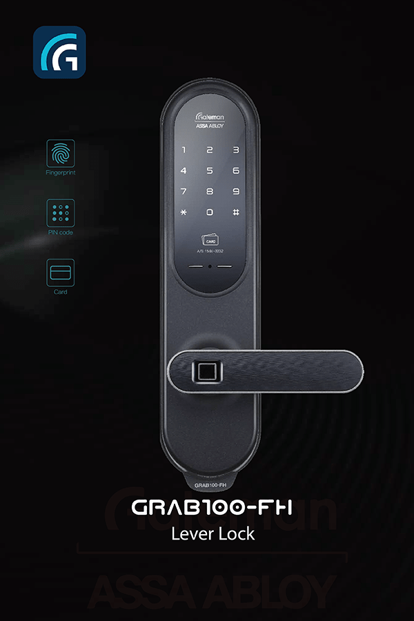 Khoá cửa vân tay - điện tử Gateman GRAB100-FH 3 2. Khoá cửa thông minh Gateman GRAB100-FH đa dạng phuong thức mở cửa