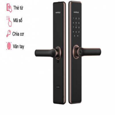 Khoá cửa vân tay Hafele DL7600 2 2. Đa dạng các phương thức mở khoá tiện lợi người dùng