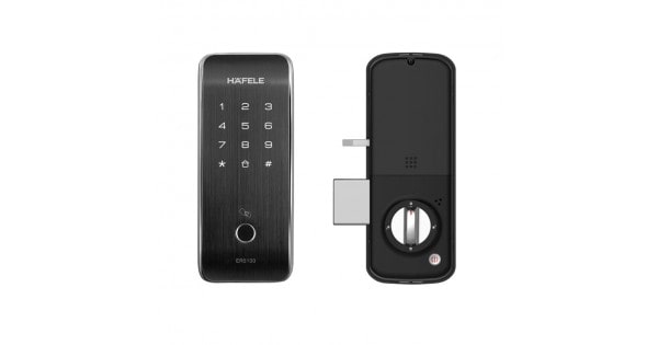Khoá cửa vân tay Hafele ER5100 2 2. Kiểu dáng sang trọng, bền bỉ và tính thẩm mỹ cao