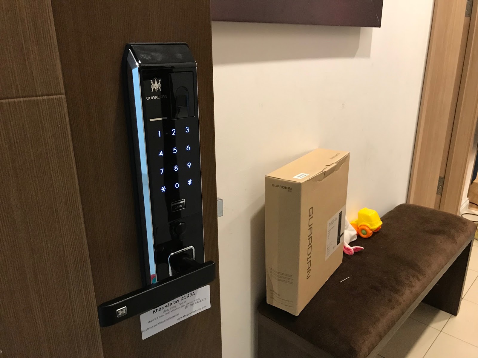 Khoá cửa thông minh H-GANG SYNC TM902-KV lắp đặt cho nhiều kiến trúc nhà