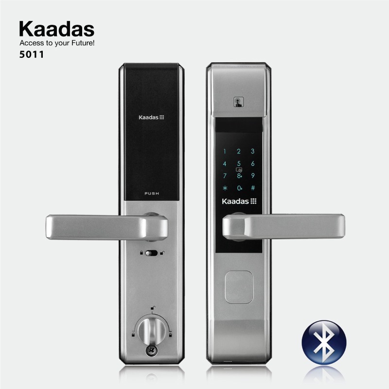 Khoá cửa vân tay, mã số, thẻ từ Kaadas 5011