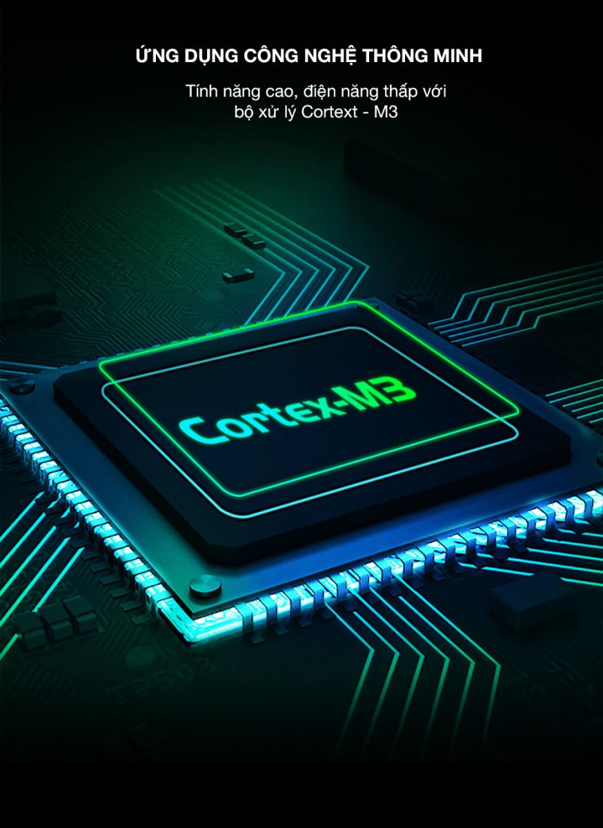 7. Bộ xử lý Cortext - M3 thông minh