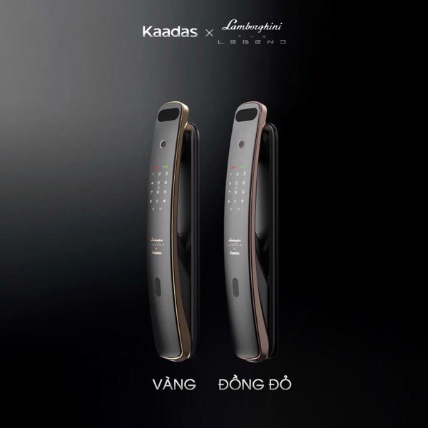 Khoá cửa nhận diện khuôn mặt Kaadas Lamborghini 3D Face 4 1. Thiết kế đẳng cấp, sang trọng với độ bền cao