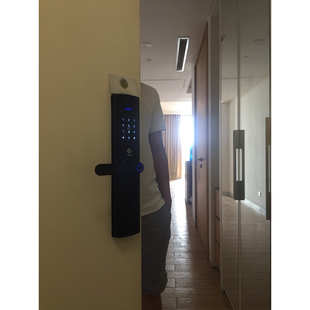 Khoá cửa vân tay Kitos KT-A30 5 3. Khoá vân tay KT-A30 lắp đặt cho nhiều kiến trúc, trên nhiều chất liệu cửa