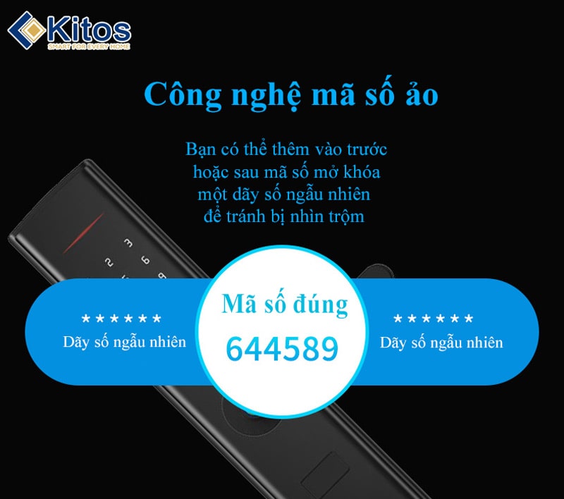 Công nghệ mã số ảo thông minh trên khoá điện tử KT-A30R