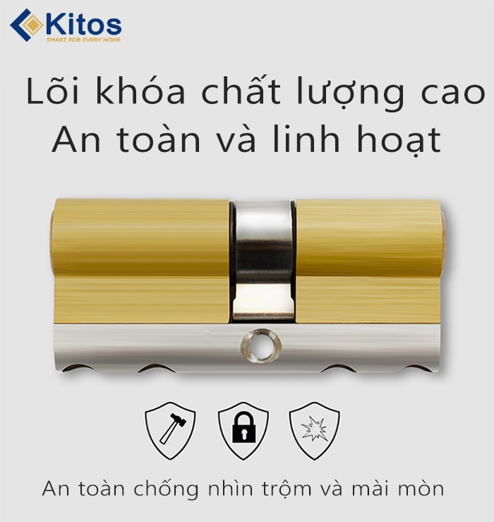 Khóa cửa vân tay Kitos KT-VPro 4 khoa cua van tay kitos kt vpro 3