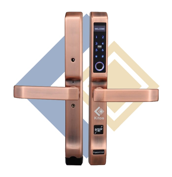 Khóa cửa vân tay nhôm kính xingfa Kitos KT-AL410 6 Một số thông số kỹ thuật của khóa cửa nhôm kính  Kitos KT-AL410