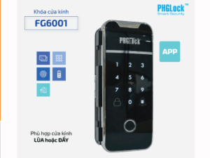 Khoá thông minh PHGLock FG6001 sở hữu 4 chức năng mở khoá tiện dụng
