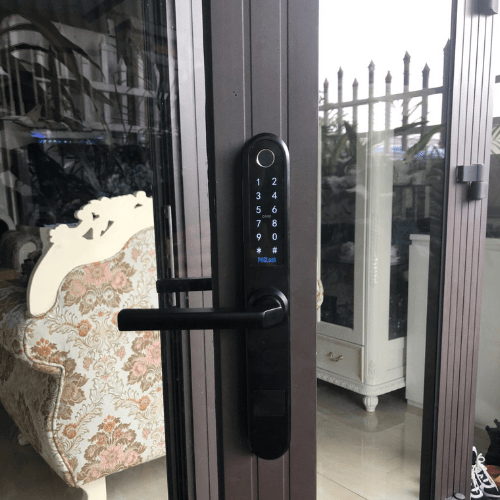 3. Phù hợp lắp khoá cho cửa nhôm, cửa nhựa, cửa sắt lõi thép