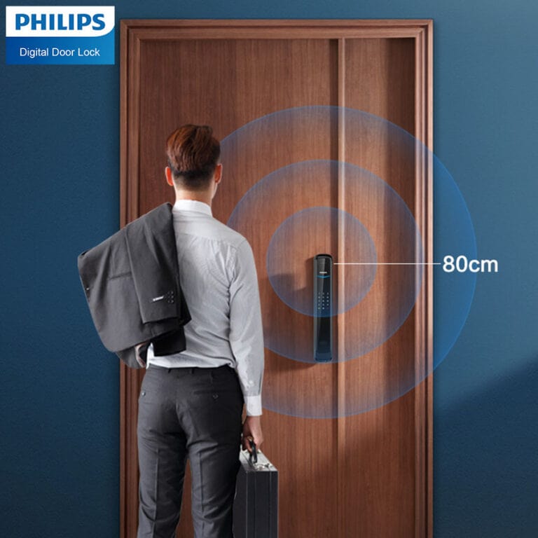 Khoá cửa vân tay Philips DDL702 - Nhận diện khuôn mặt 10 6. Tính năng nhận diện khuôn mặt thông minh trên khoá Philips DDL702 3D Face