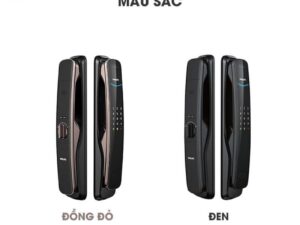 1. Khoá cửa vân tay Philips DDL702 có thiết kế sang trọng, tính thẩm mỹ cao