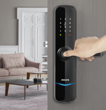 Khoá cửa vân tay Philips PI 10 5. Một số tính năng nổi bật khác trên khoá điện tử Philips PI